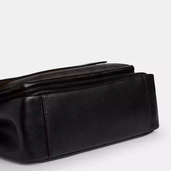 NWT Coach Elodie Crossbody Bag In Signature Canvas Walnut/Black CCF10 - Picture 9 of 12